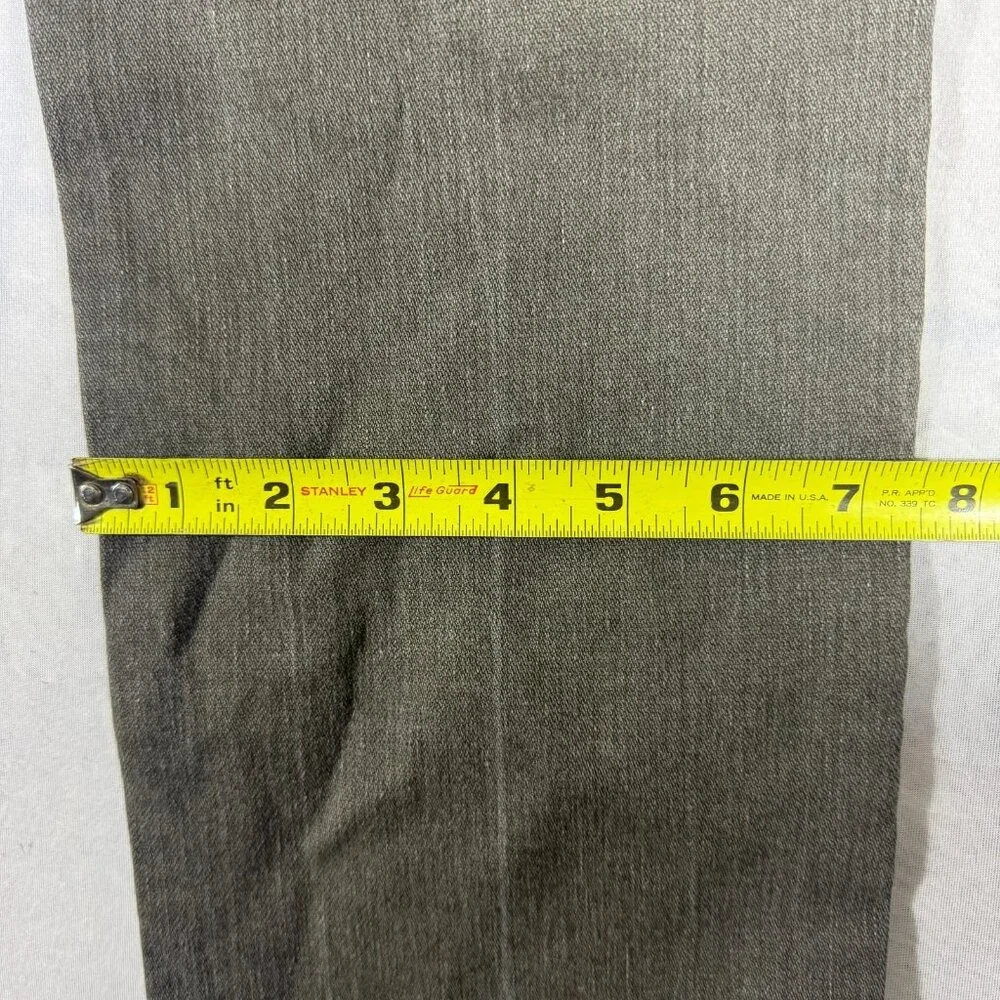 Levi's 511 Men's Straight Leg Jeans Charcoal Gray Denim Zip Fly 5-Pocket W33 L32